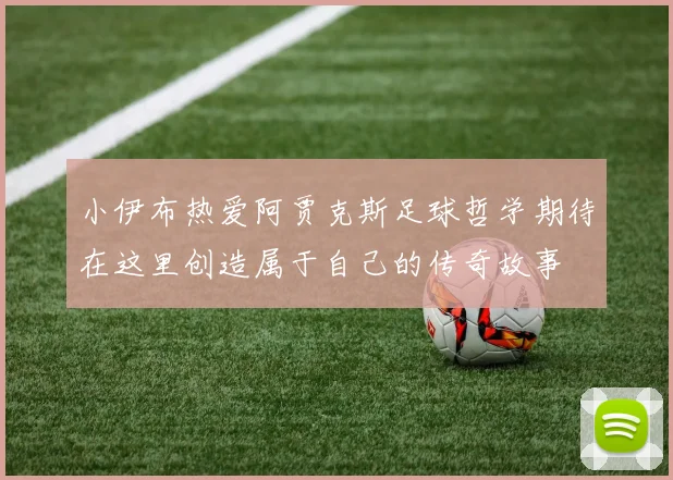 小伊布热爱阿贾克斯足球哲学期待在这里创造属于自己的传奇故事